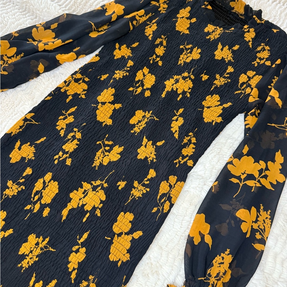 Floral Long Sleeve Dress